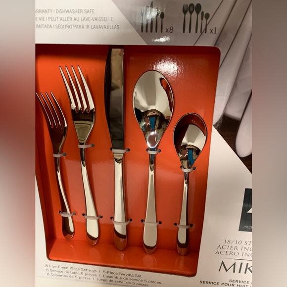 Mikasa Dining Mikasa Emile 45pc 81 Flatware Set Nib Poshmark